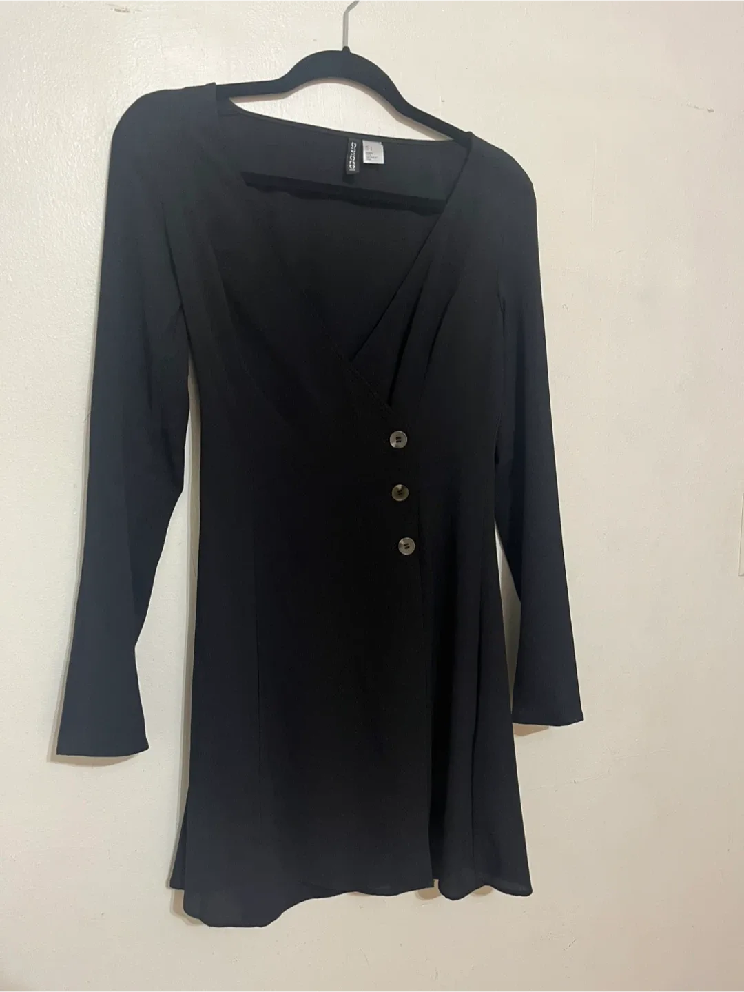 H&M Divided Black Dress - Size 4 thumbnail