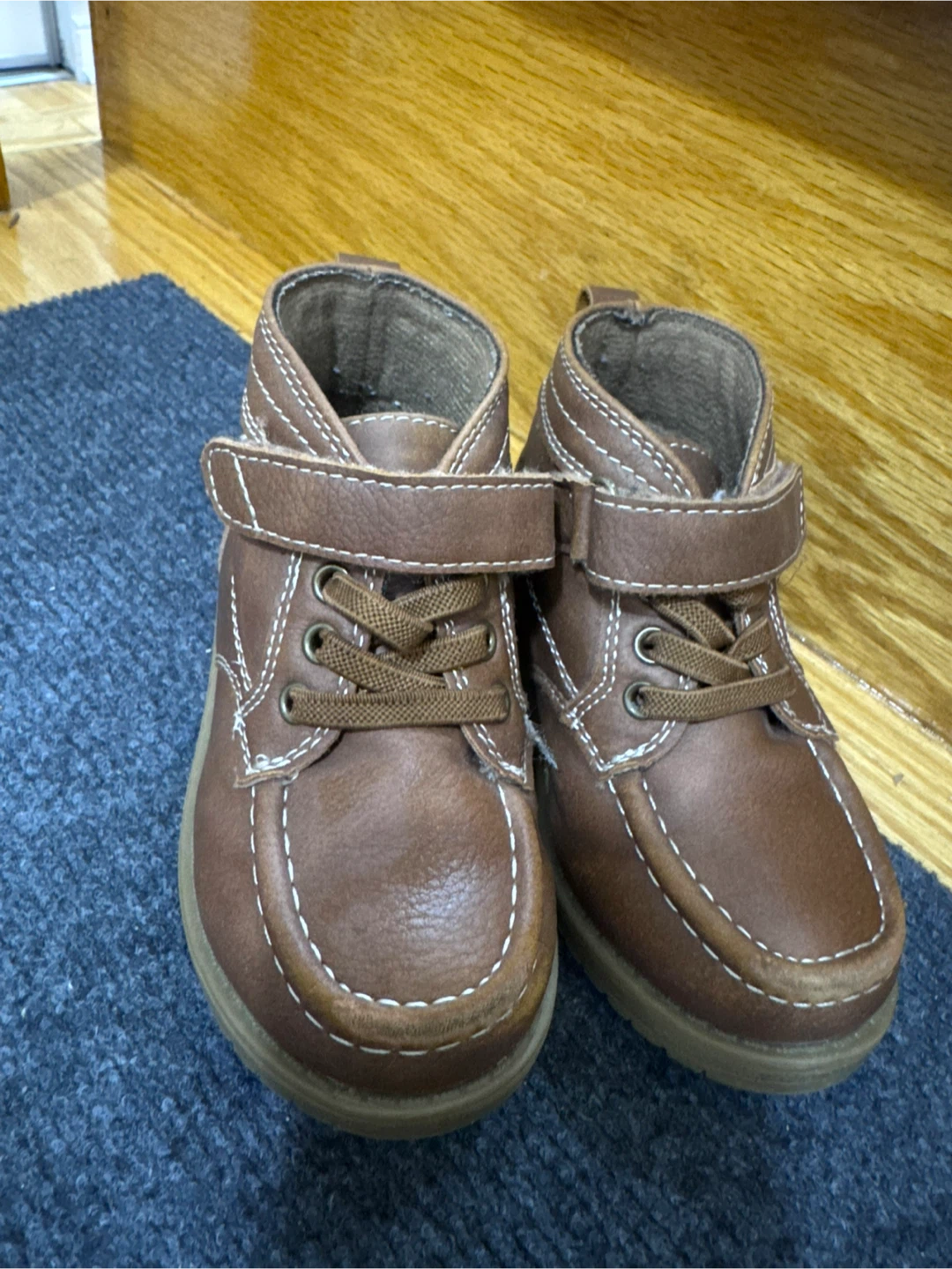 Children's Place Brown Boots - Size 7 - photo 2