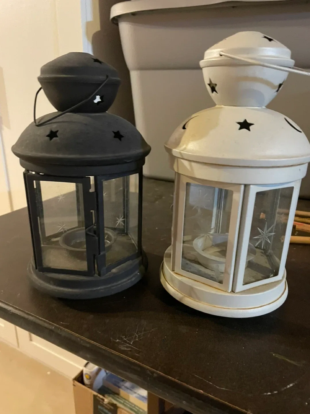 Outdoor Lanterns - Black & Grey image indicator(2)