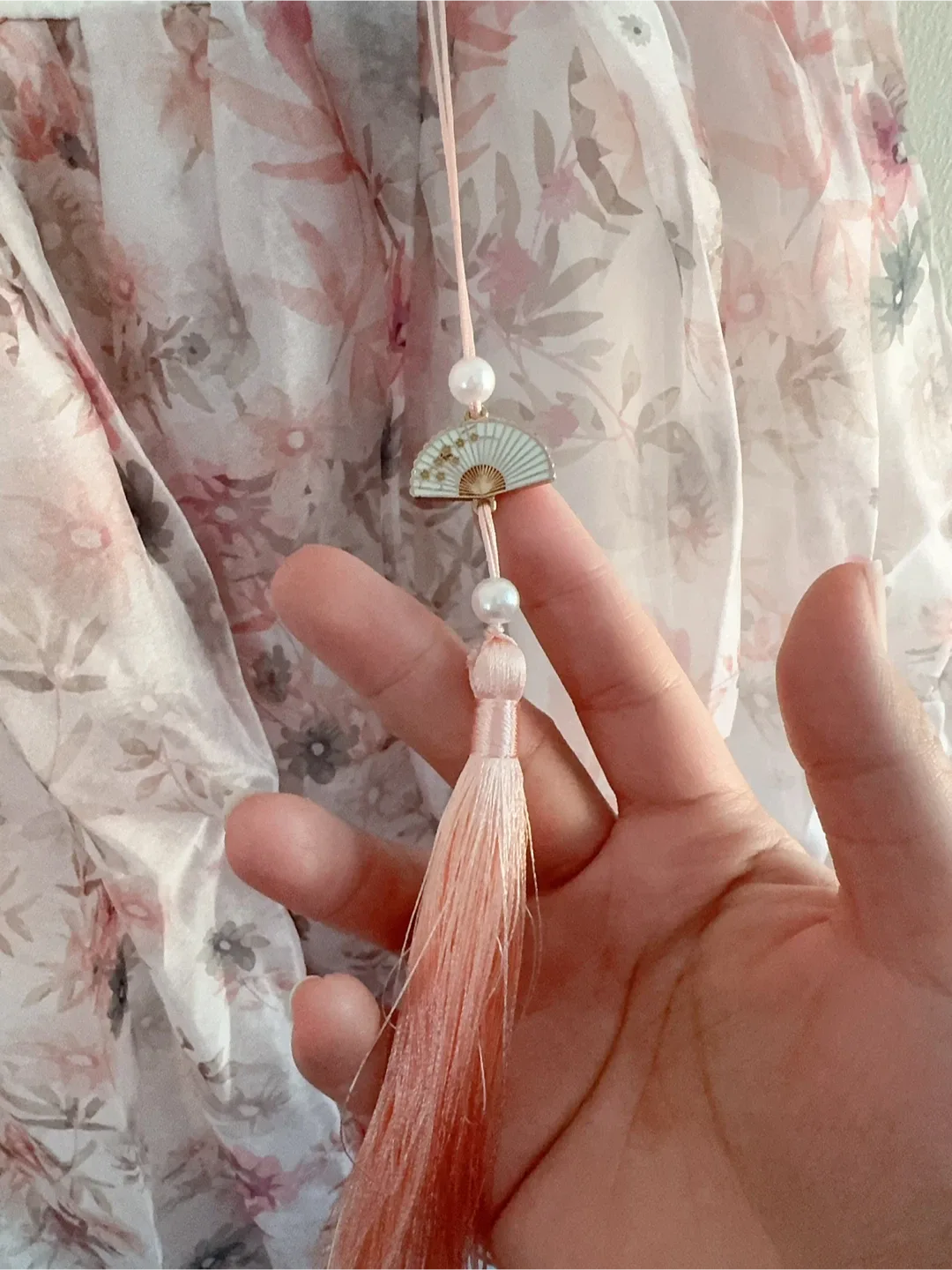 Floral Dress with Tassel Detail Toddler size 5-6T image indicator(2)