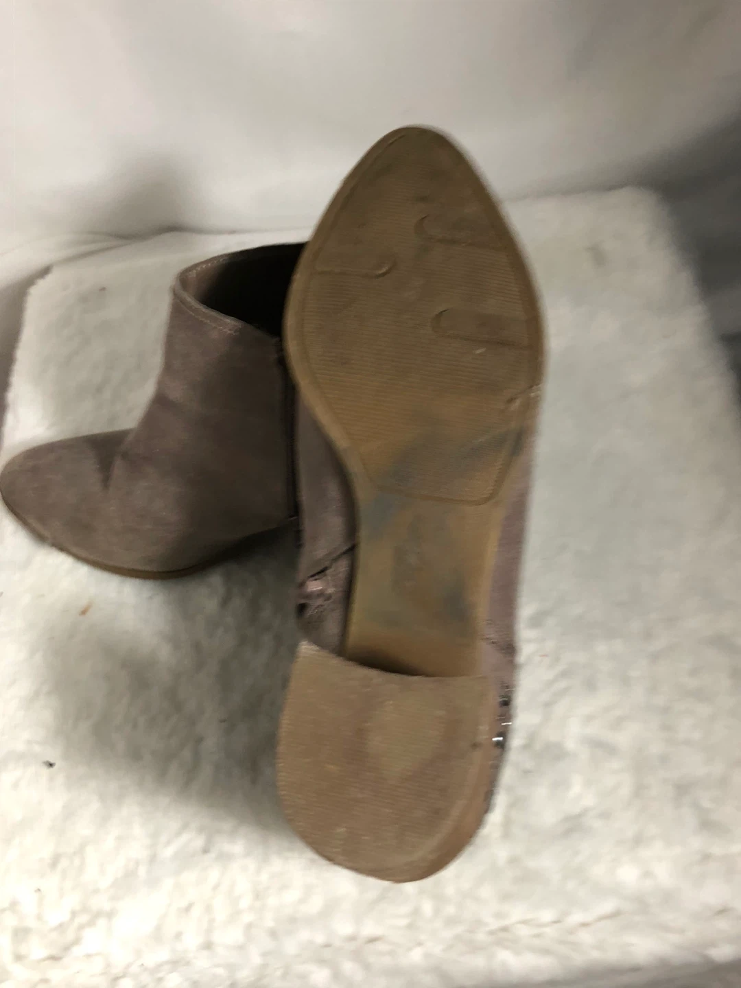 Women’s Tan Ankle Booties.  Size  9.5 - photo 3