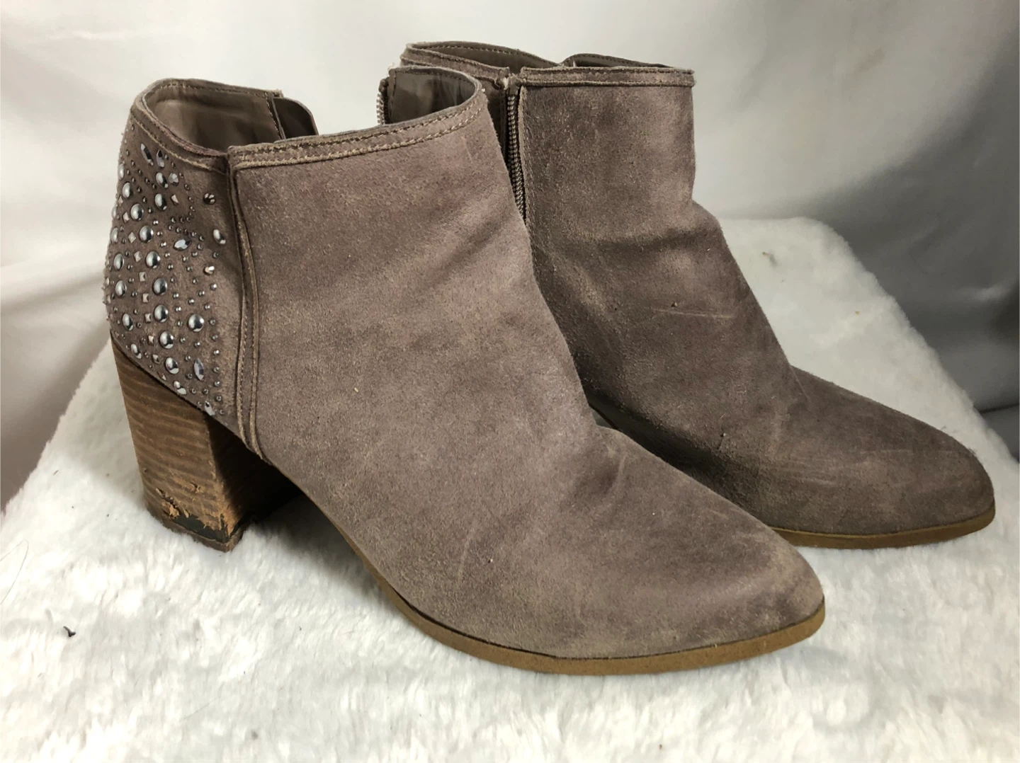 Women’s Tan Ankle Booties.  Size  9.5