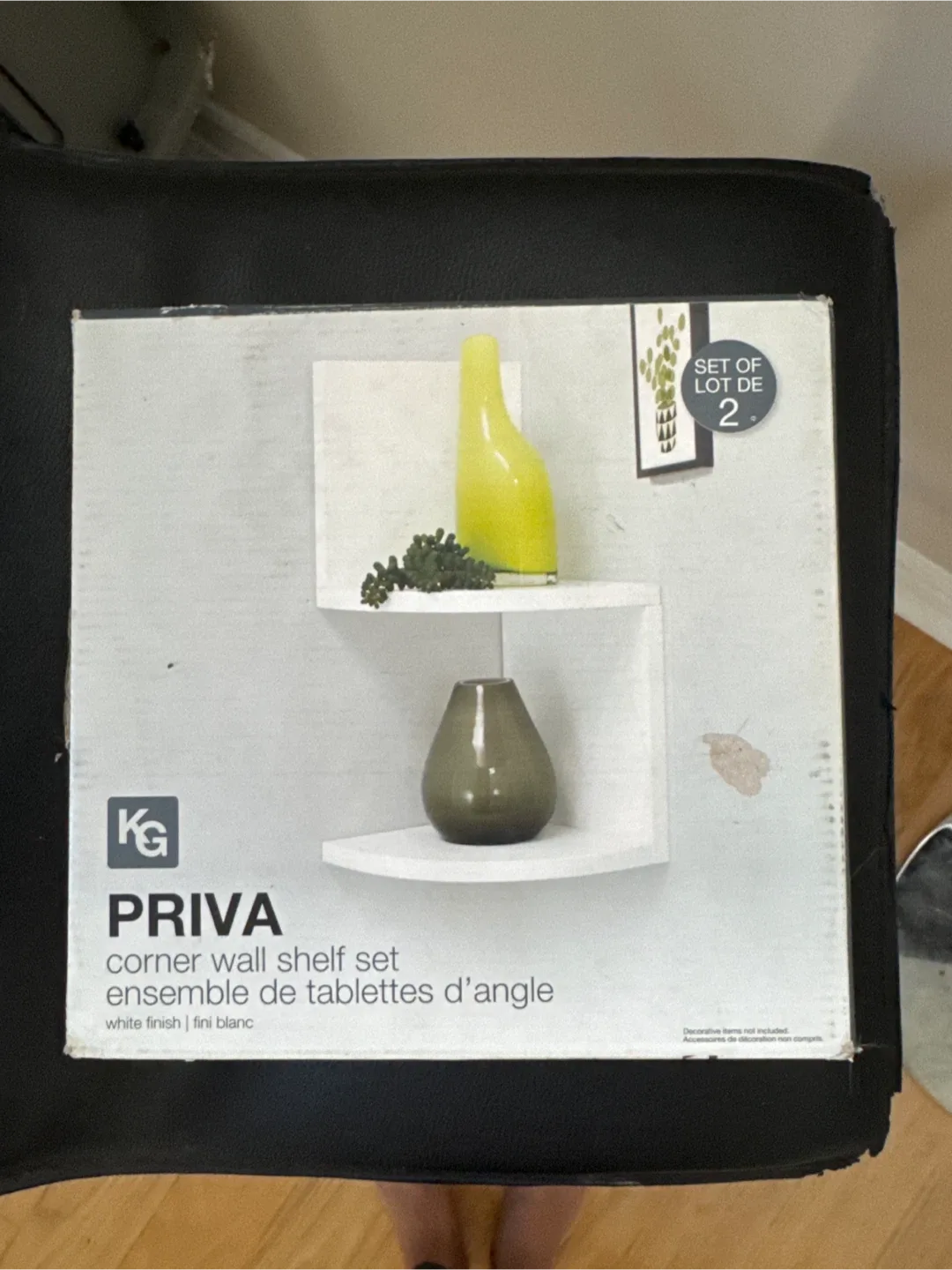 New Kg Priva Corner Wall Shelf Set thumbnail