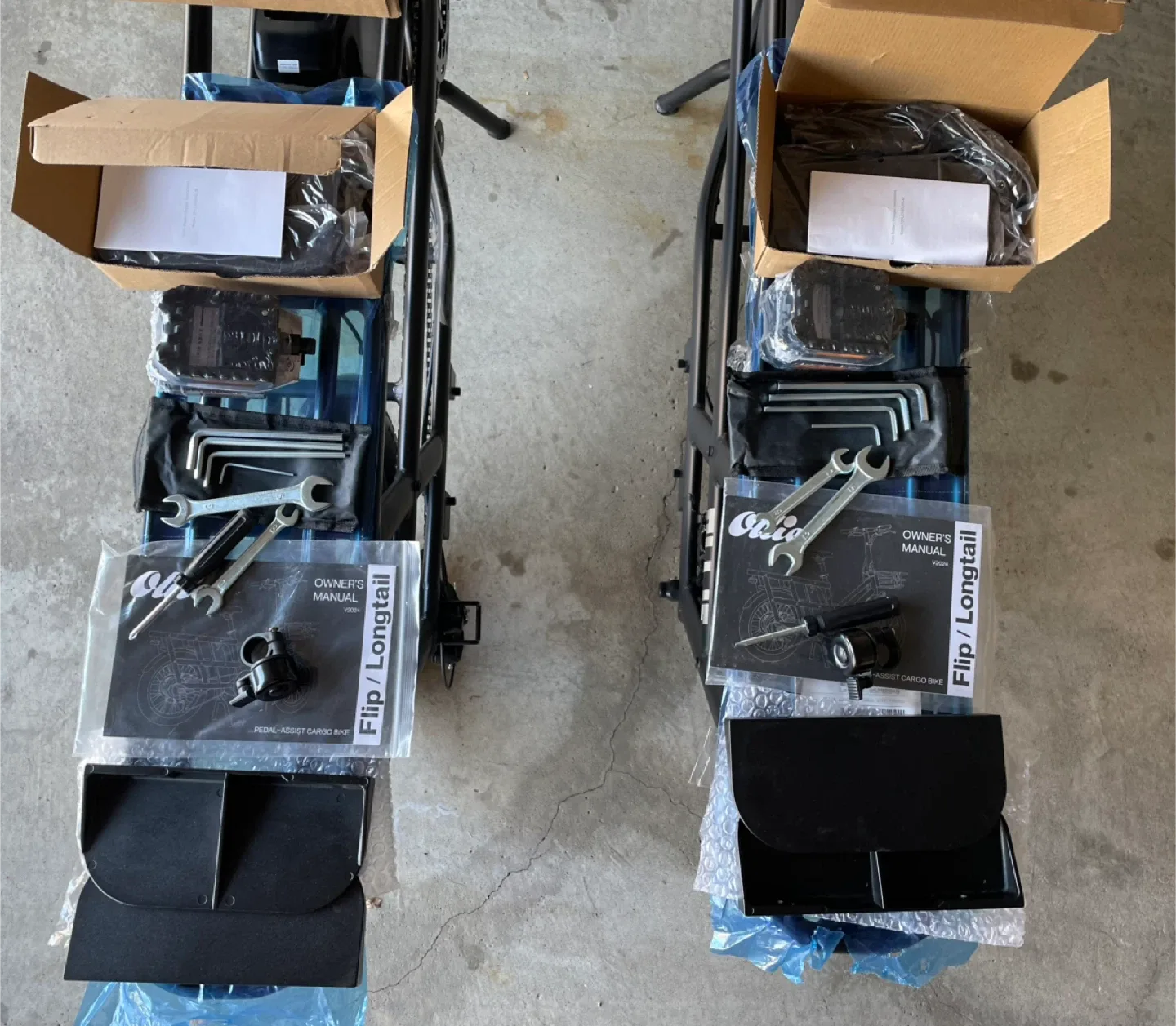 NEW! Ollie Longtail Cargo City EBike 500W 96km 32km/h MSRP $3050 image indicator(6)