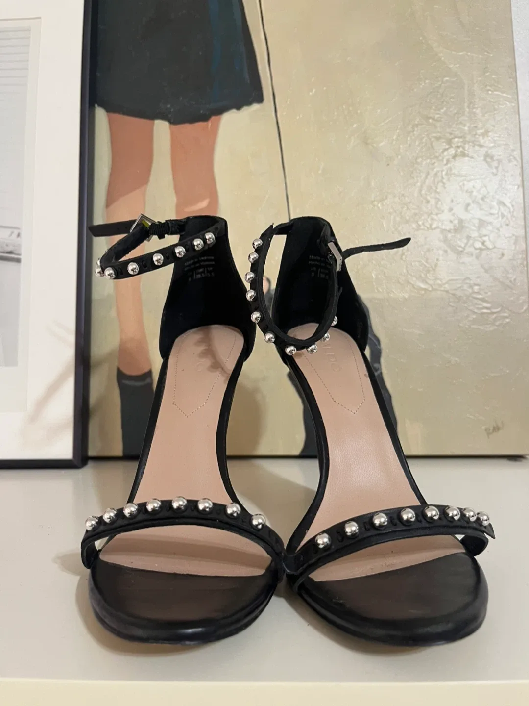 ALDO Black Heels, Size 8 image indicator(4)