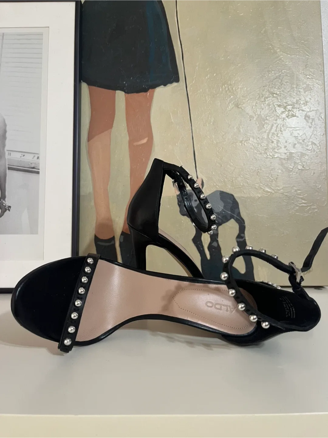 ALDO Black Heels, Size 8 image indicator(3)