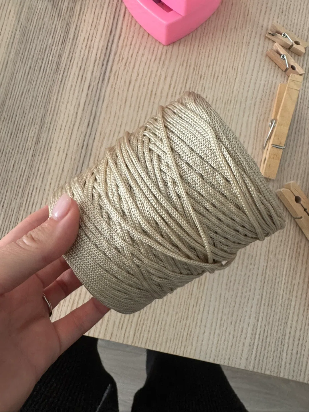 Gold Macrame Cord