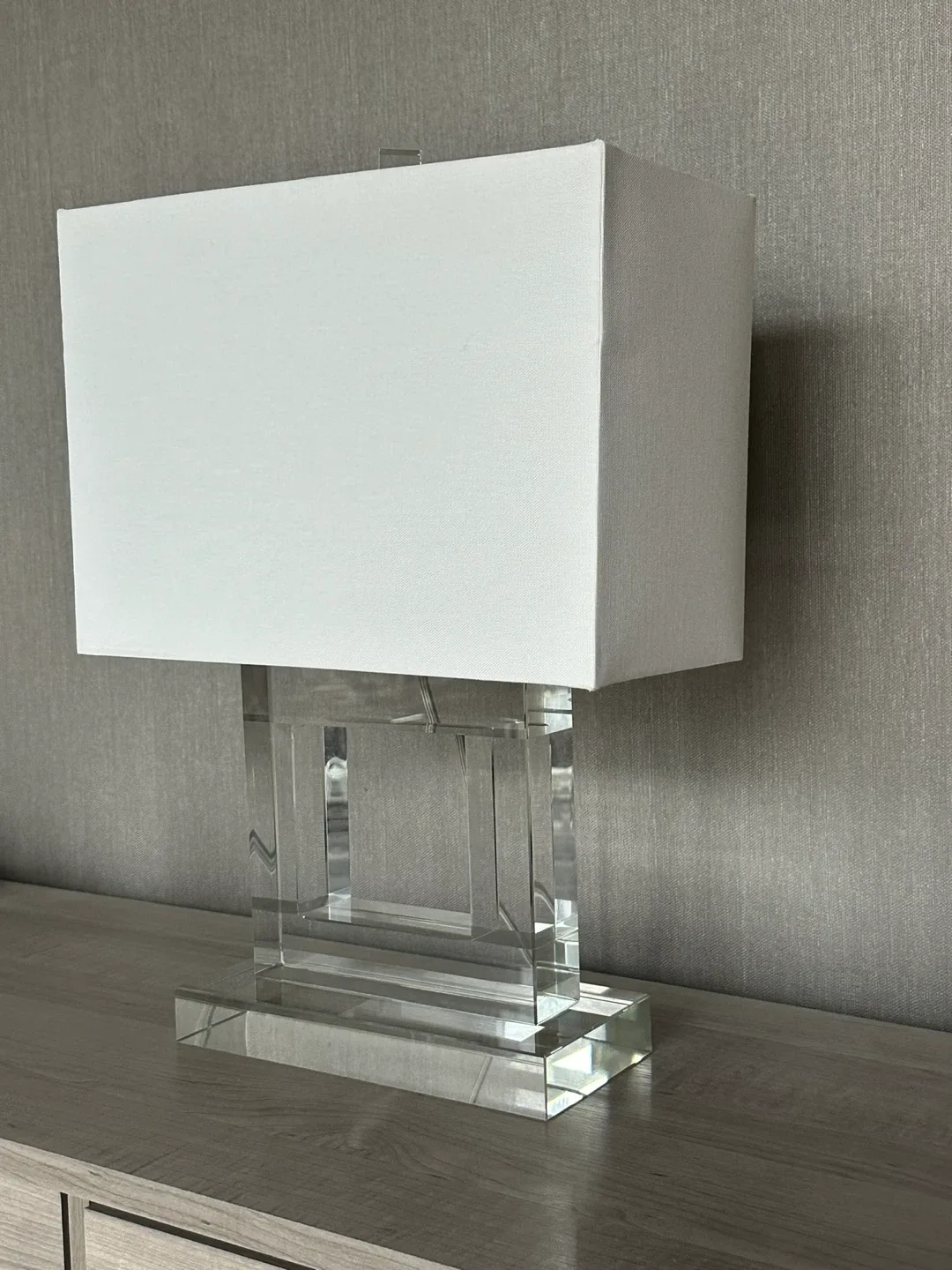 Safavieh Town Square Clear Acrylic Table Lamp image indicator(5)