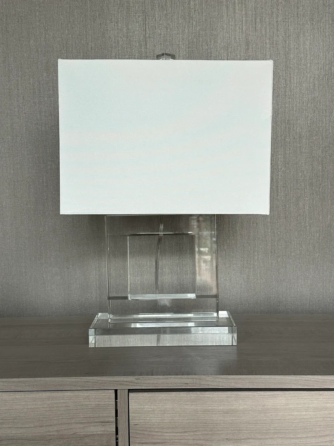 Safavieh Town Square Clear Acrylic Table Lamp image indicator(3)