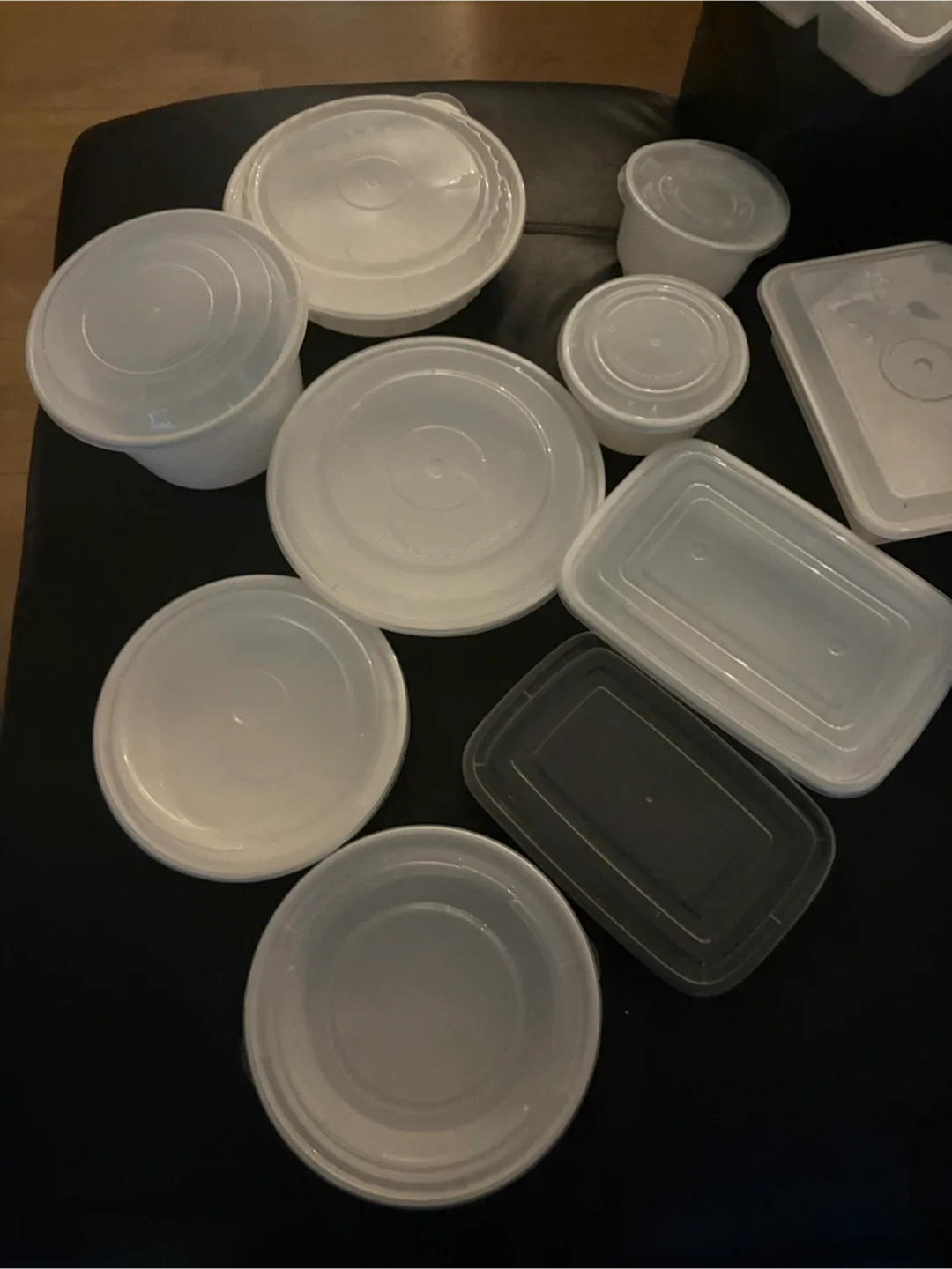 Mixed Lot of Plastic Food Containers thumbnail