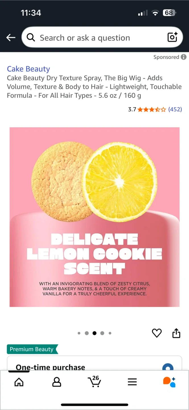 Cake Beauty The Big Wig Dry Texture Spray image indicator(3)