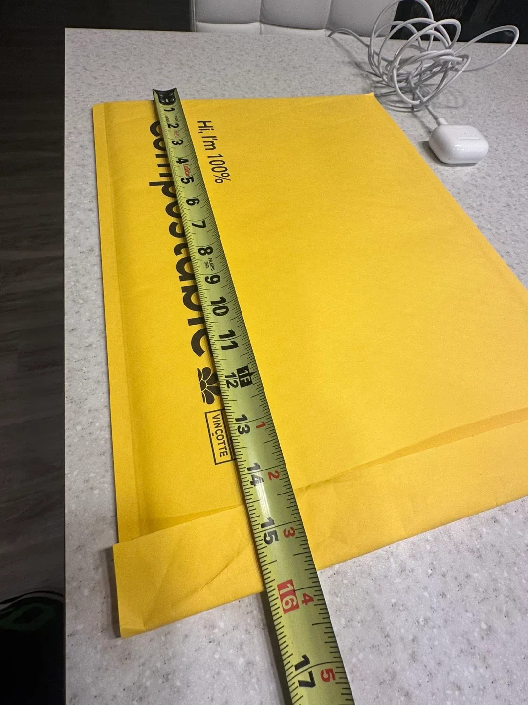 Compostable 10.5x 16 inch Shipping Envelopes image indicator(4)