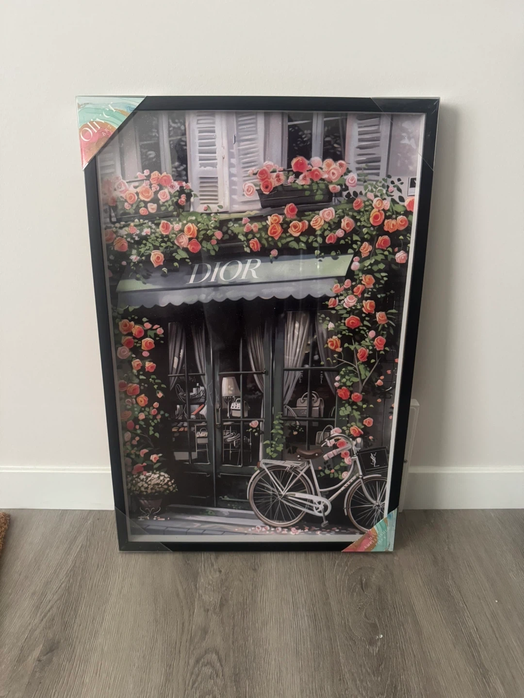 Dior Framed Print