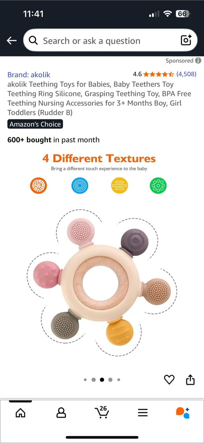 Baby Teether Toy - New in Box! image indicator(5)