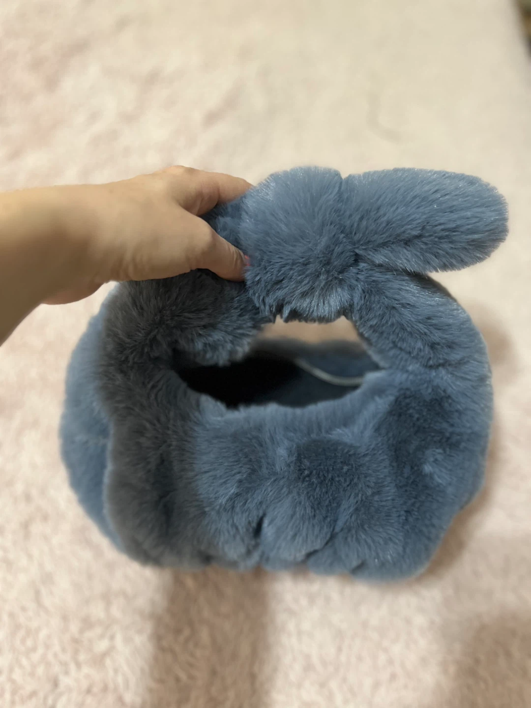 Fuzzy Blue Handbag - photo 2