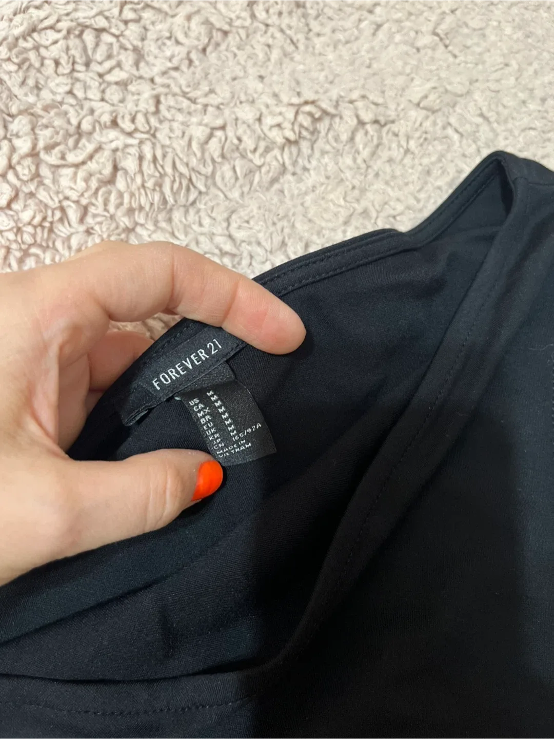 Forever 21 Black One Shoulder Dress Size M image indicator(2)