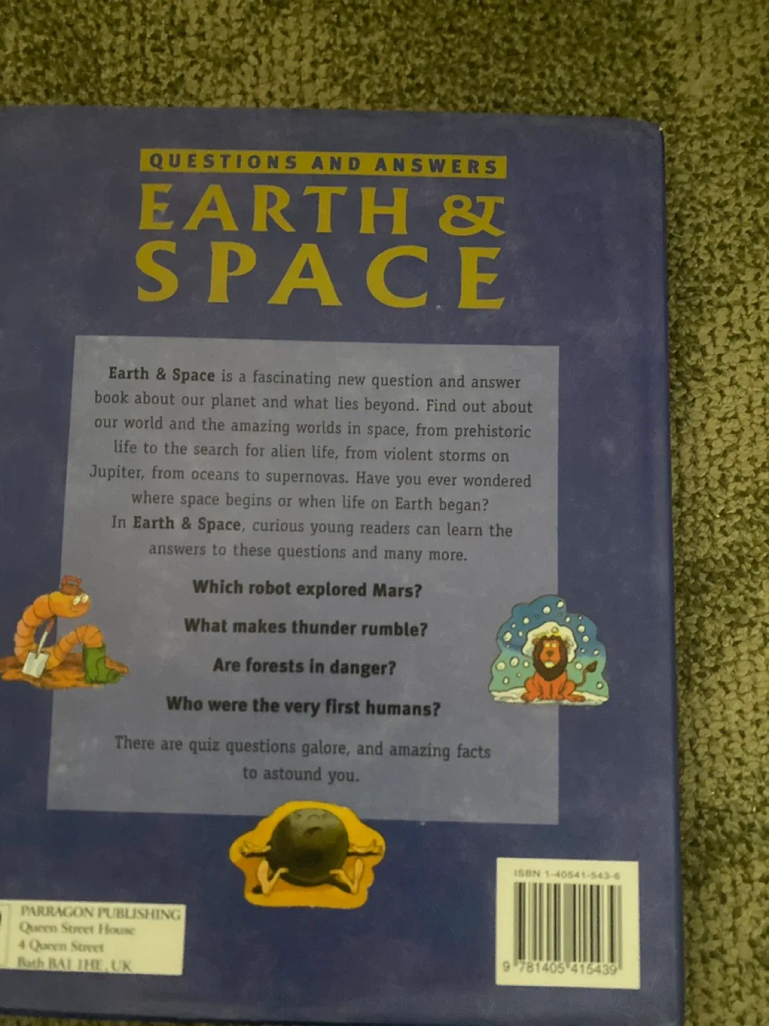 Earth & Space Questions and Answers Book image indicator(2)
