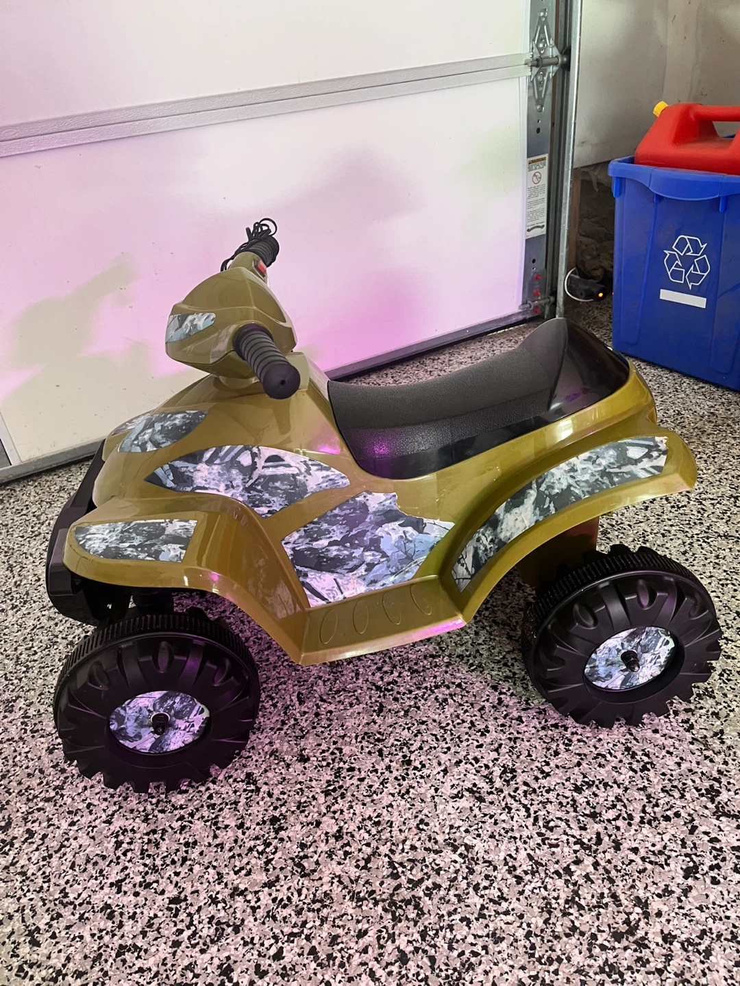 Kids Ride-On ATV - Olive Green - photo 3