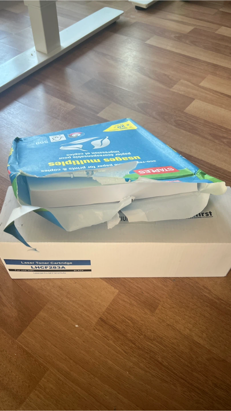 HP LaserJet Pro MFP with paper & one new toner - photo 2
