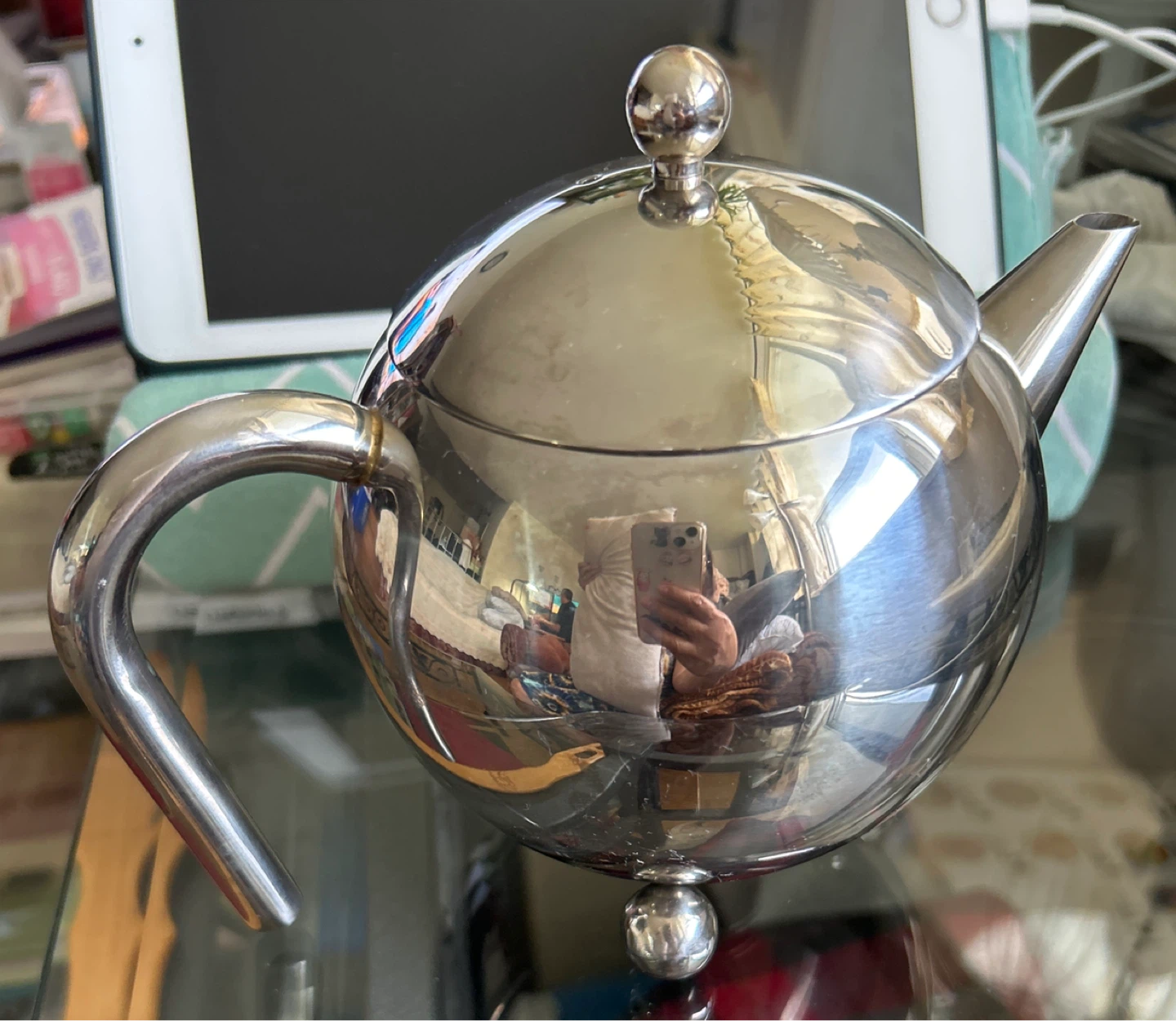 Stainless Steel Teapot - New