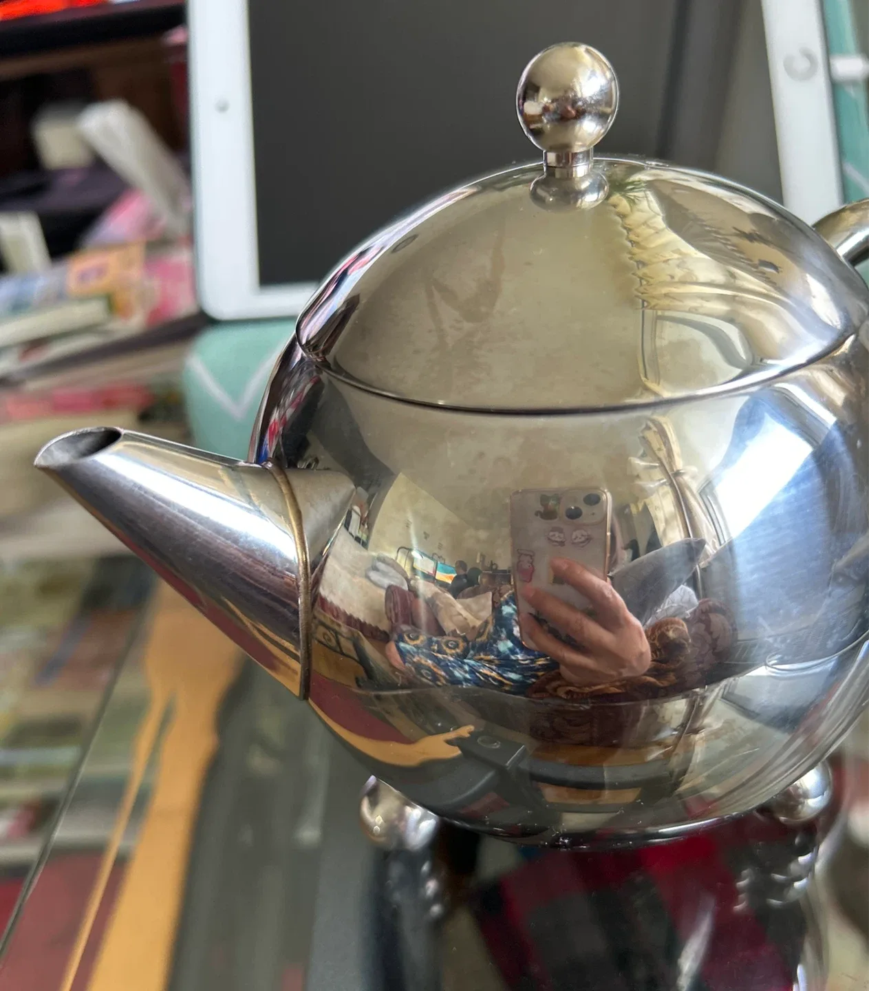 Stainless Steel Teapot - New image indicator(3)