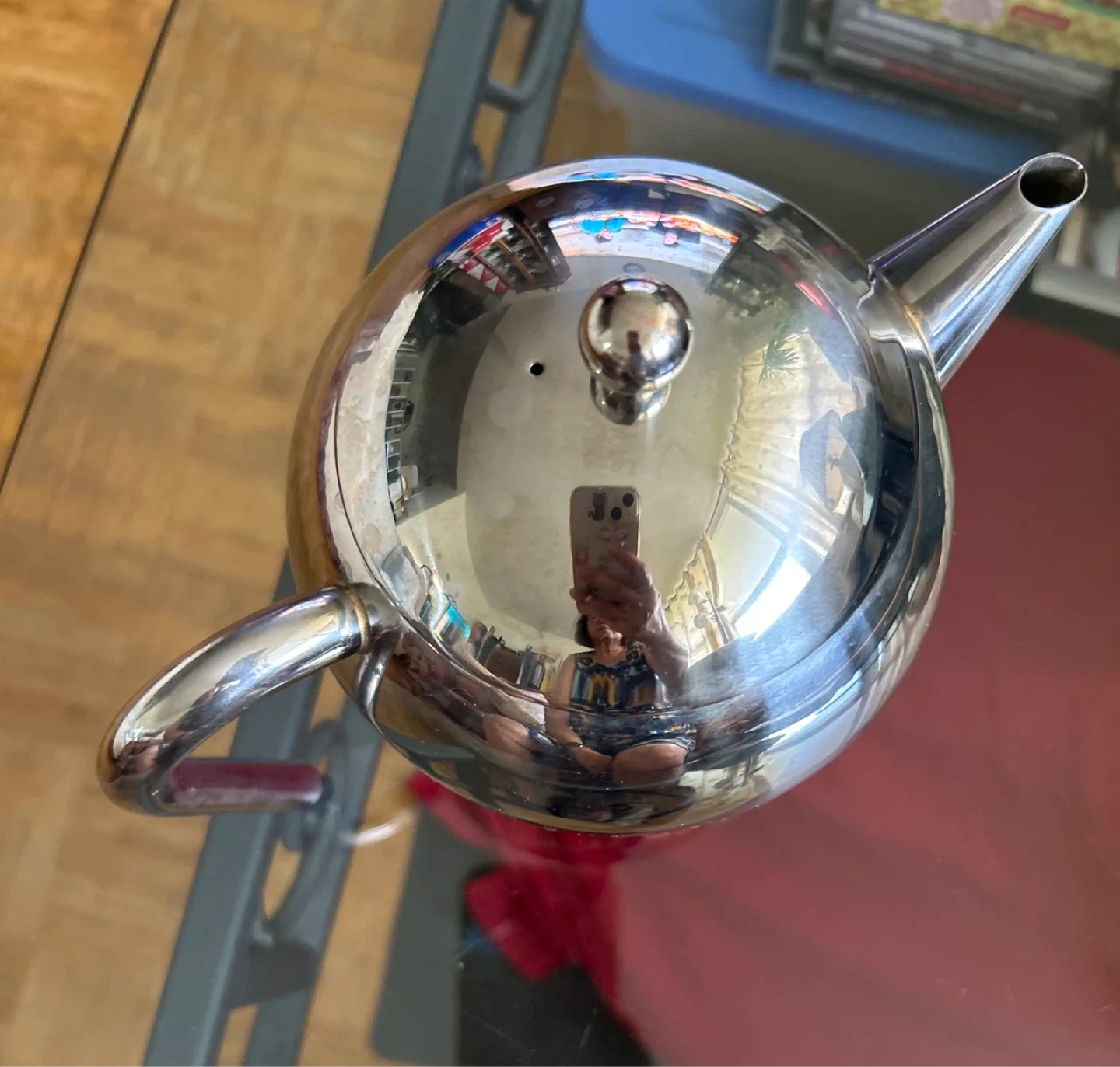 Stainless Steel Teapot - New image indicator(4)