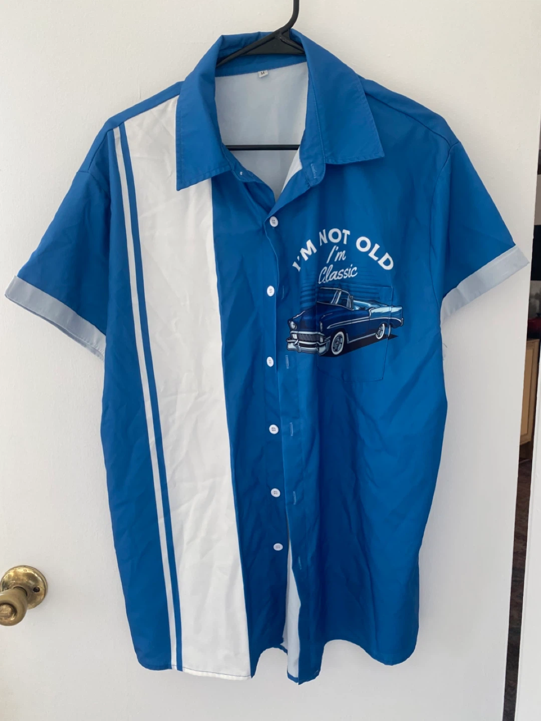 Assorted Men's Vintage Style Button-Up Shirts