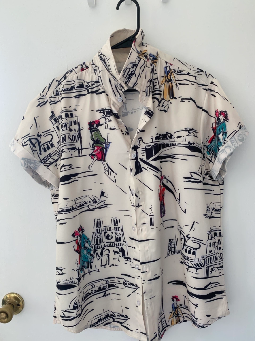 Assorted Men's Vintage Style Button-Up Shirts - photo 2