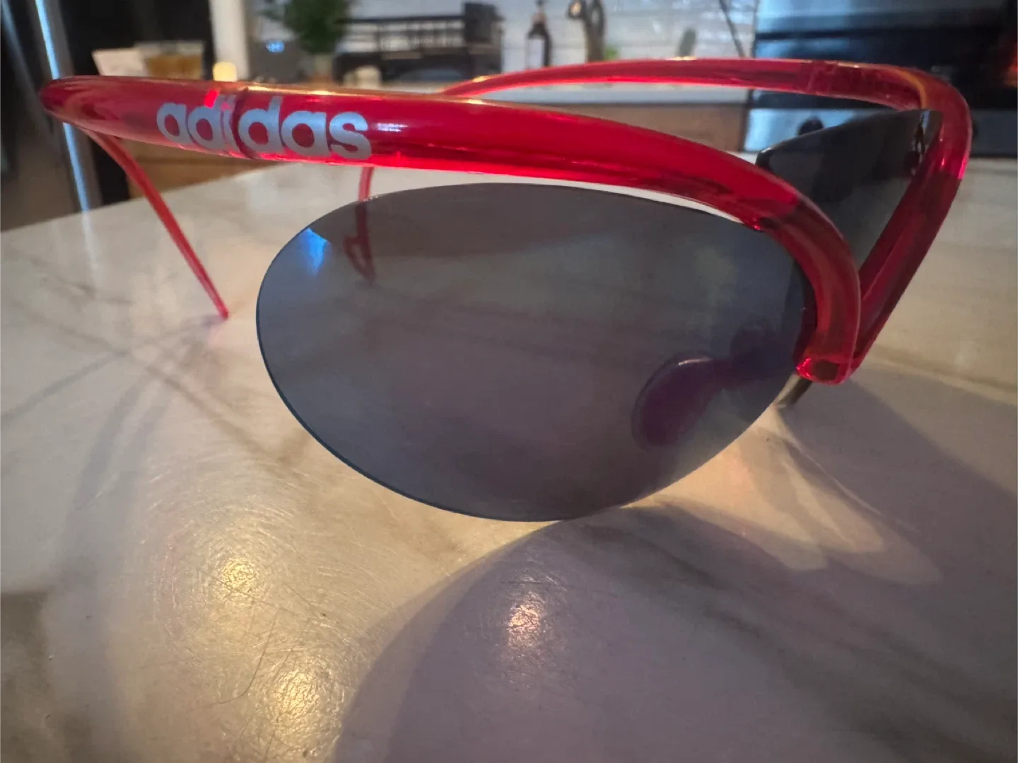 Vintage 80’s Adidas Red Framed Sunglasses image indicator(3)