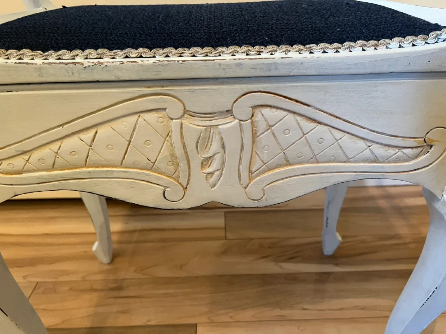 Antique Piano Bench-Edwardian circa 1905, with storage image indicator(3)