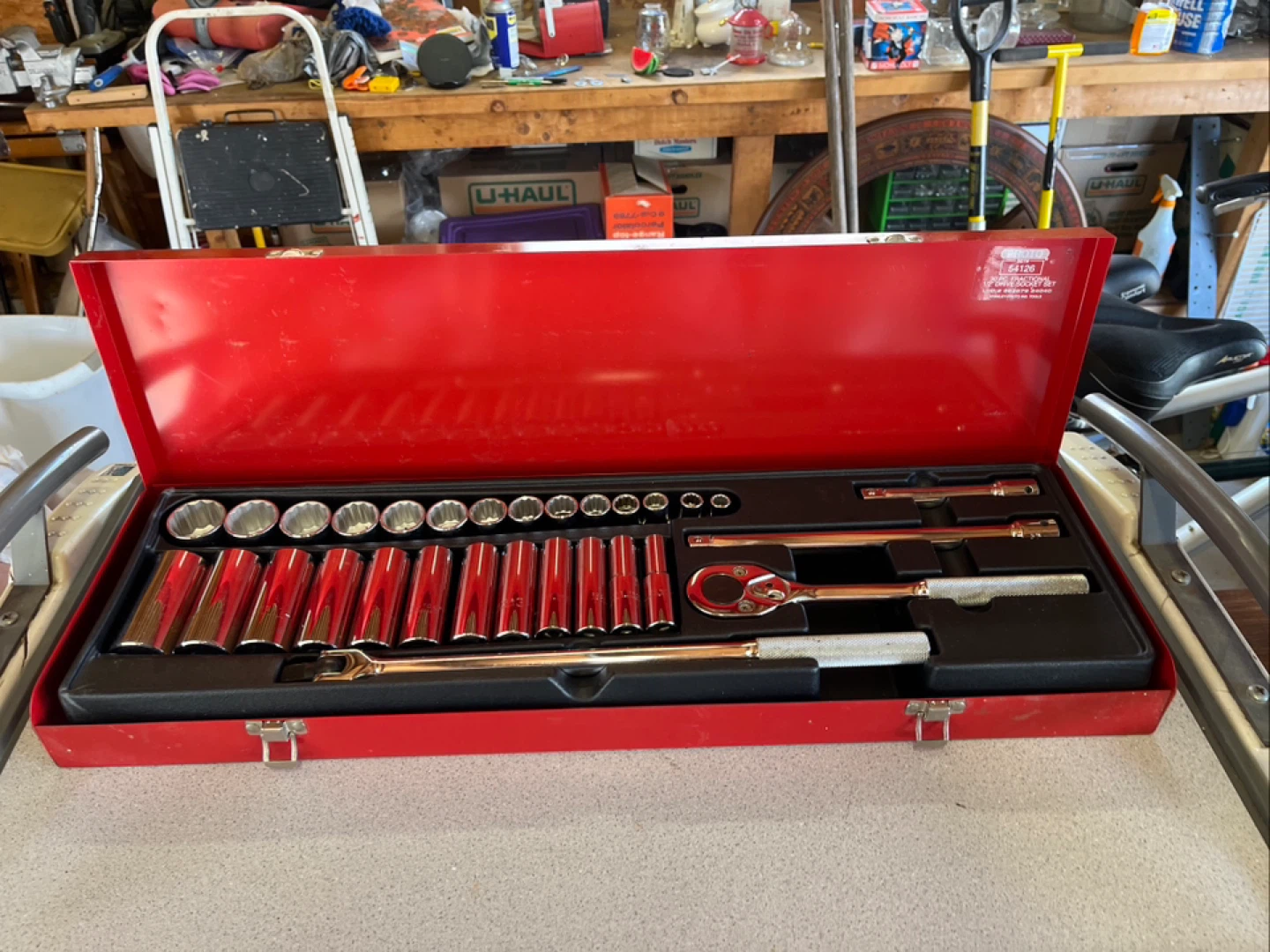 Proto 30 PC Fractional 1/2" Drive Socket Set