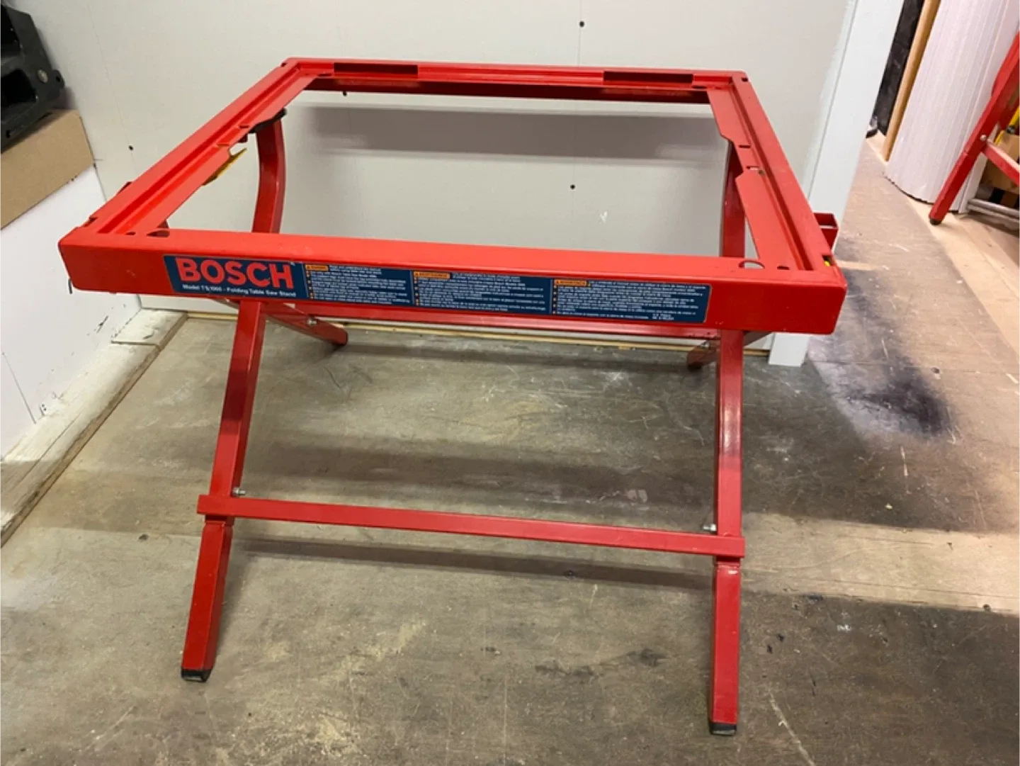 Bosch Folding Table Saw Stand thumbnail