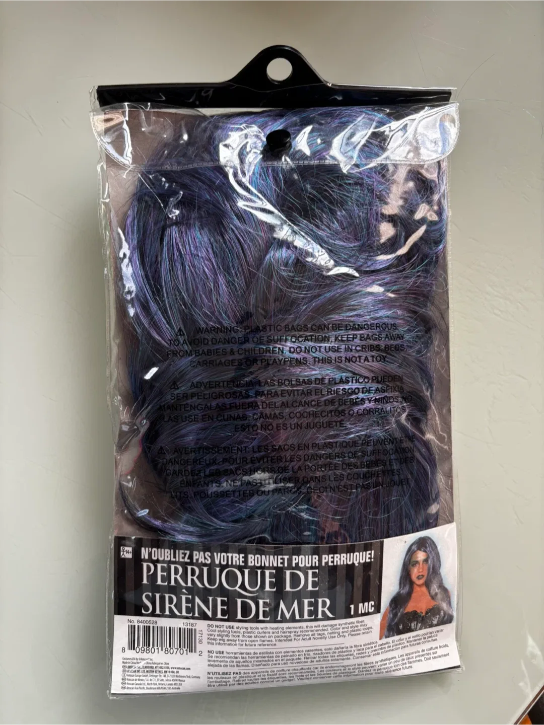 Sea Siren Wig - New in Package image indicator(2)