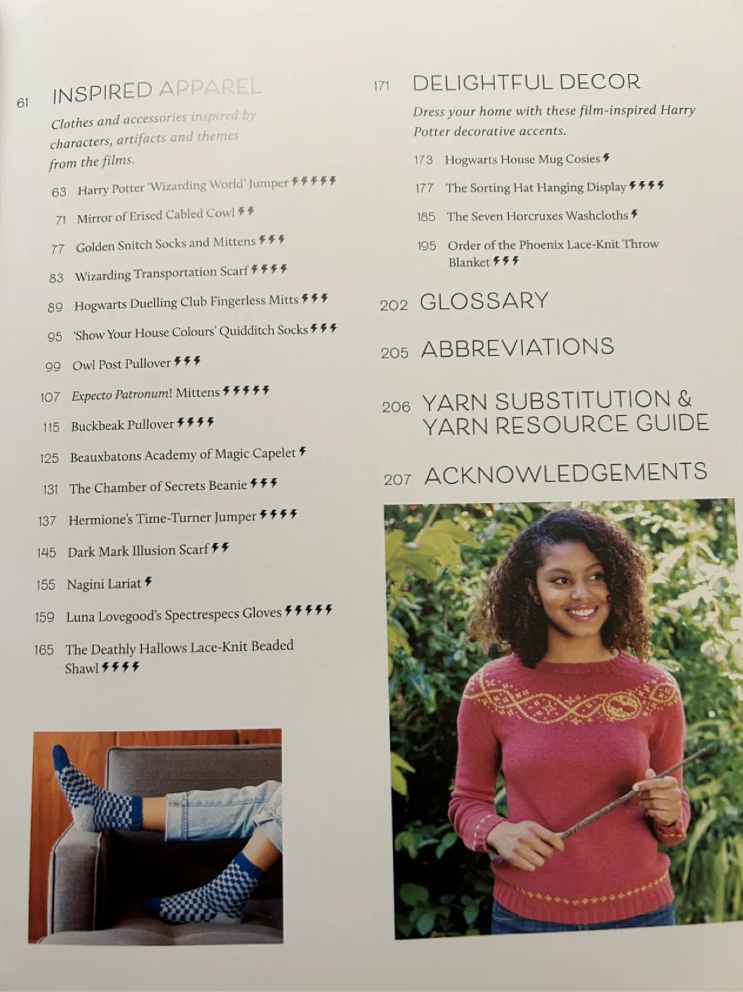 Harry Potter Knitting Magic Pattern Book image indicator(4)