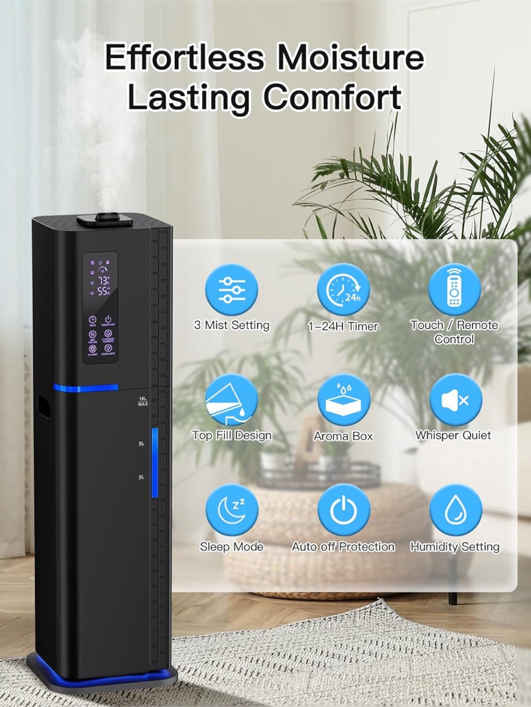 10L Humidifier with Remote - photo 5