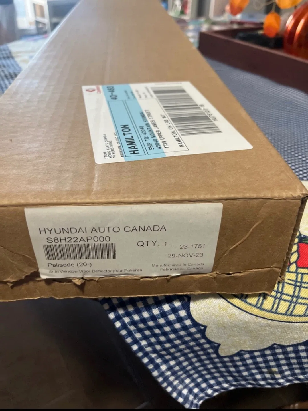 Hyundai Palisade Window Deflector image indicator(2)