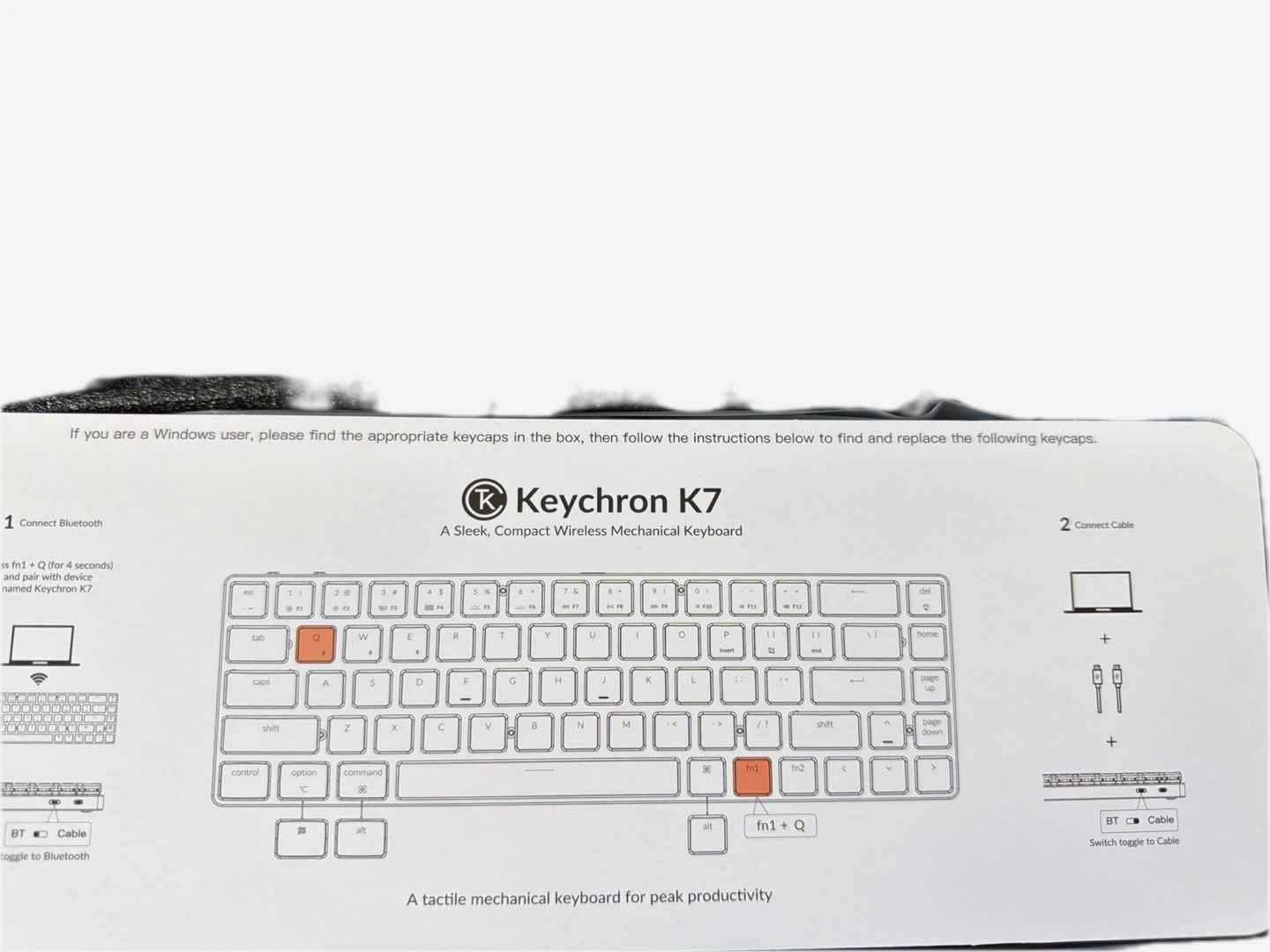 Keychron K7 Wireless Mechanical Keyboard - photo 2