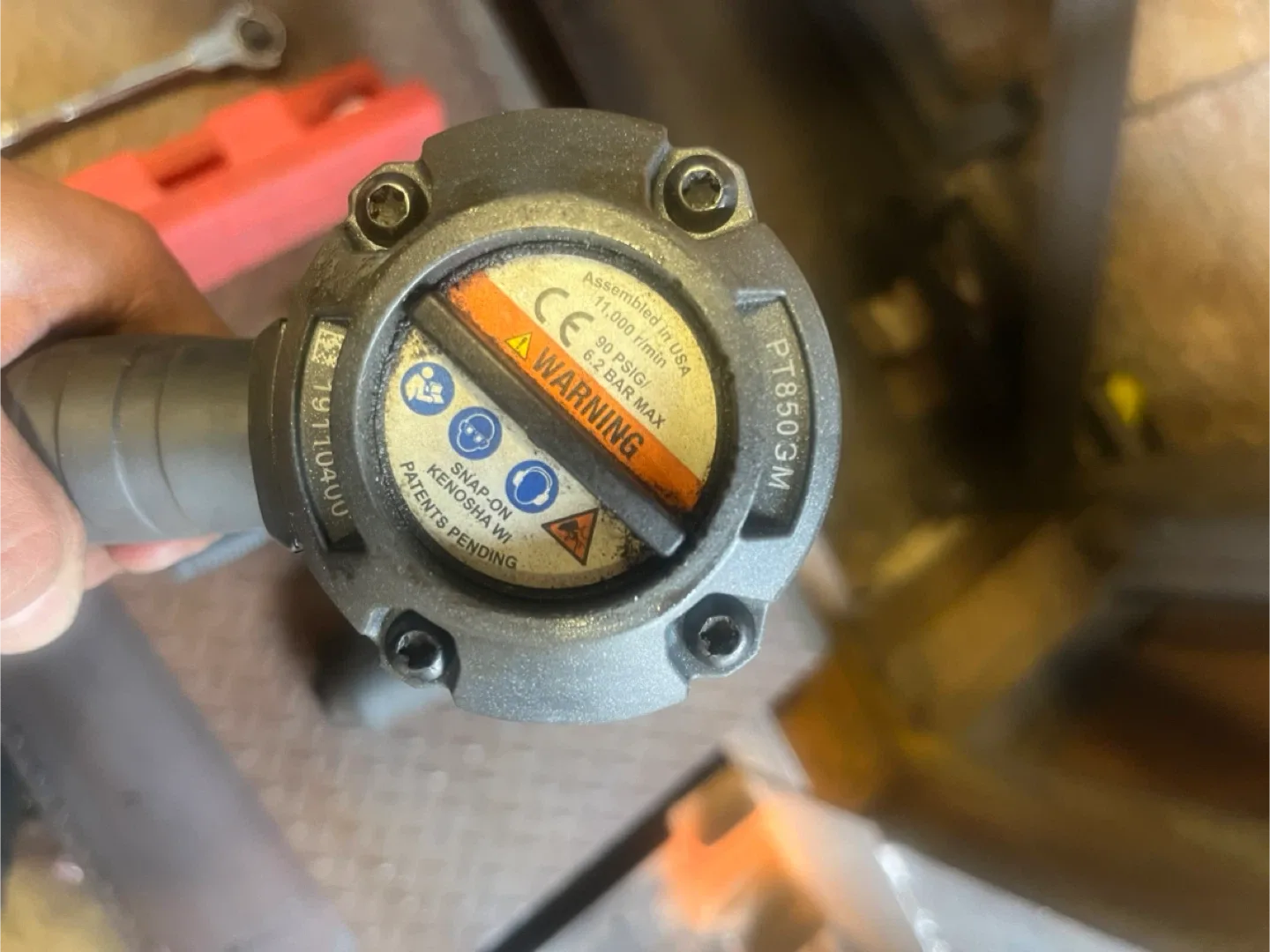 Snap-on PT850 1/2" Impact Wrench image indicator(2)