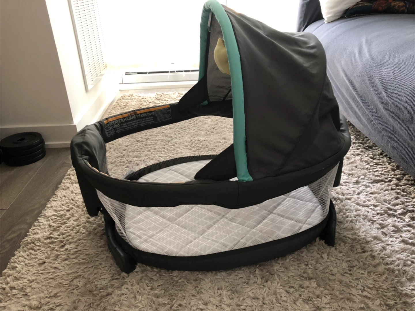 Graco foldable bassinet - photo 2