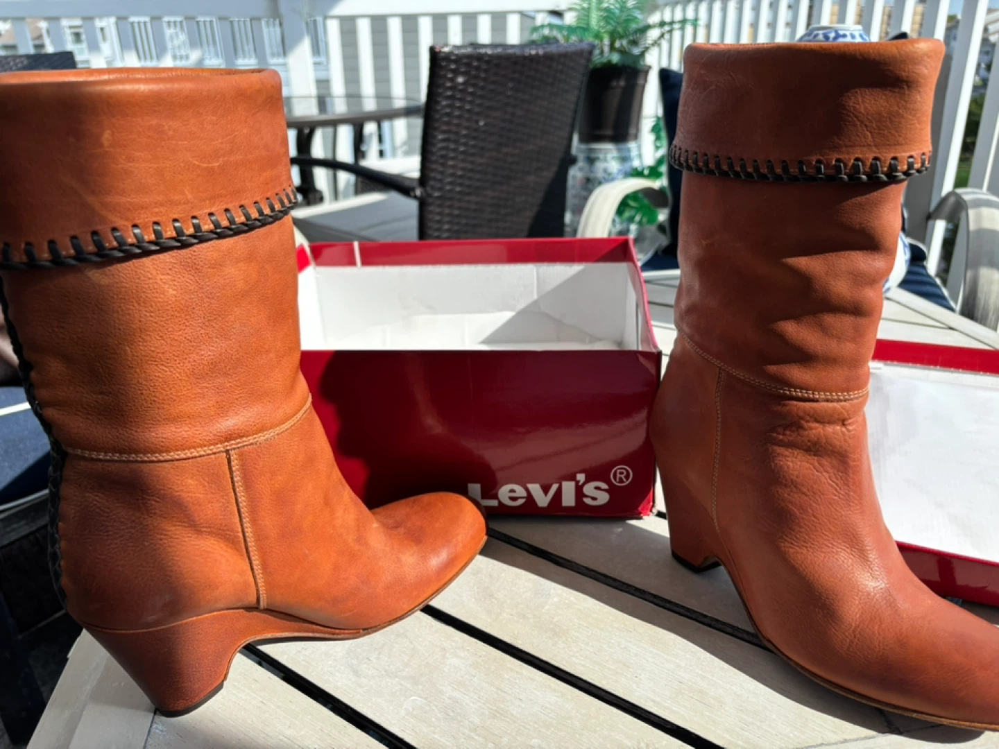 Levi’s leather boots