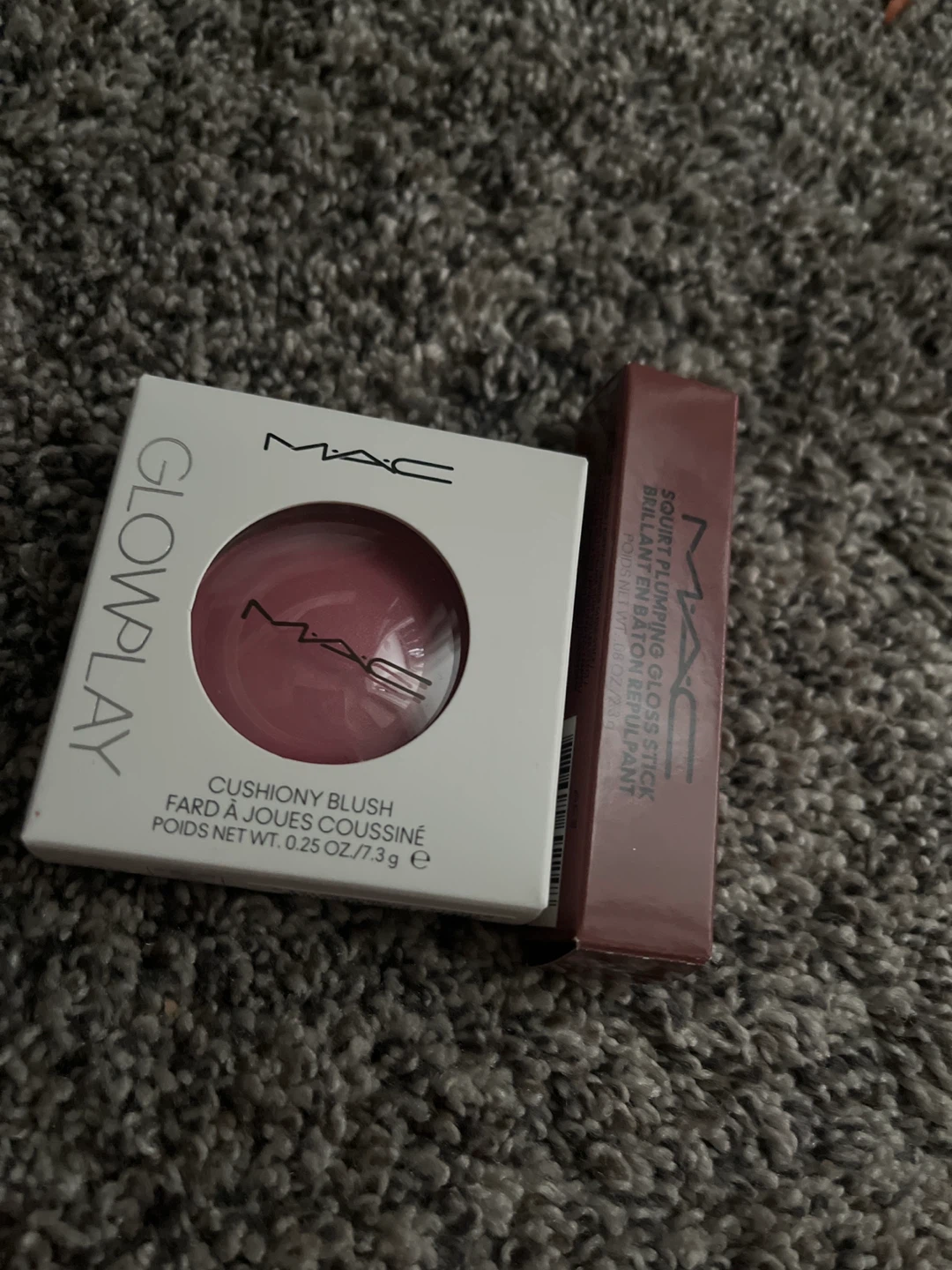 $55 together MAC Glow Play Blush & Squirt Plumping Gloss Stick