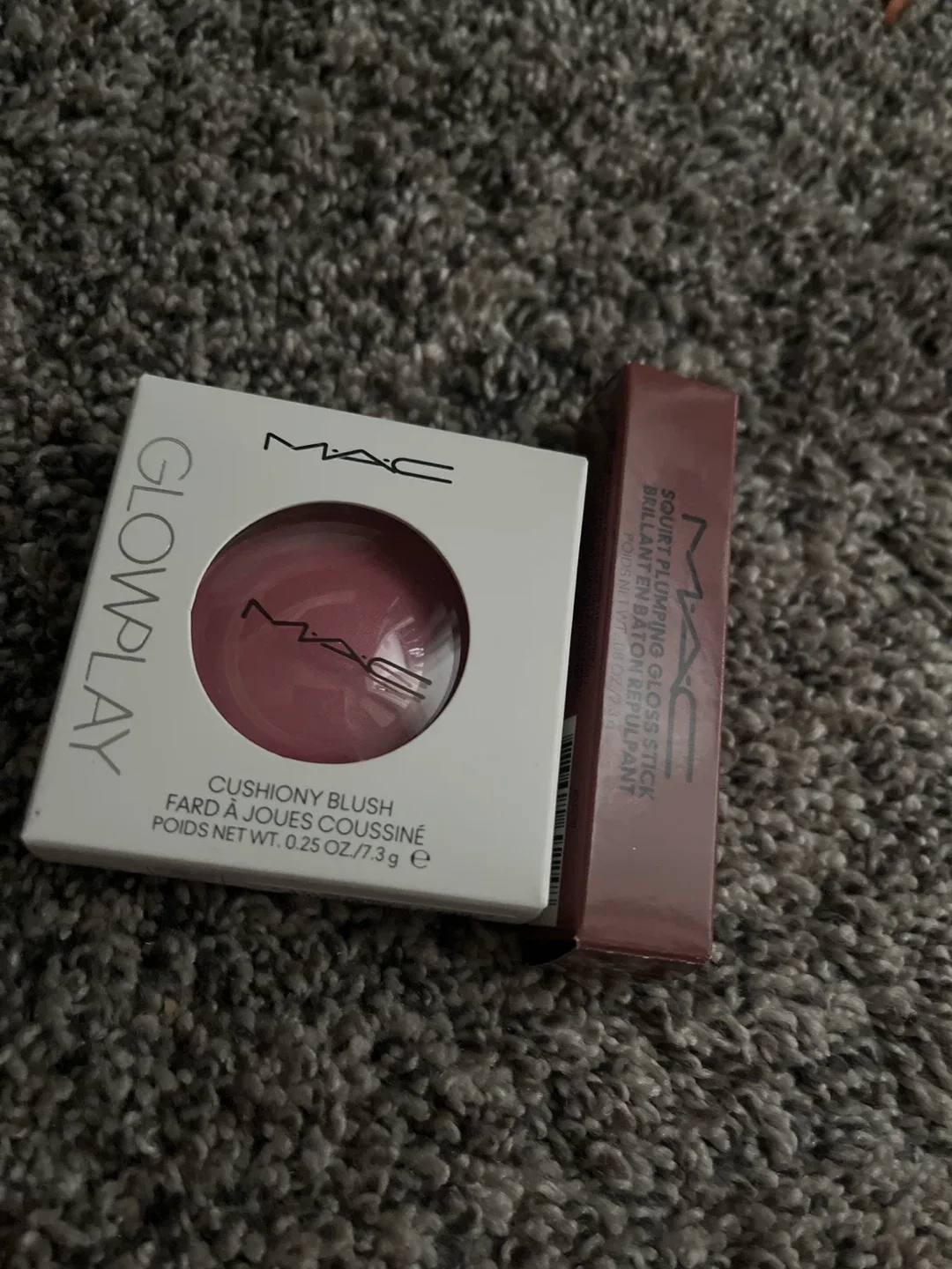 $55 together MAC Glow Play Blush & Squirt Plumping Gloss Stick thumbnail