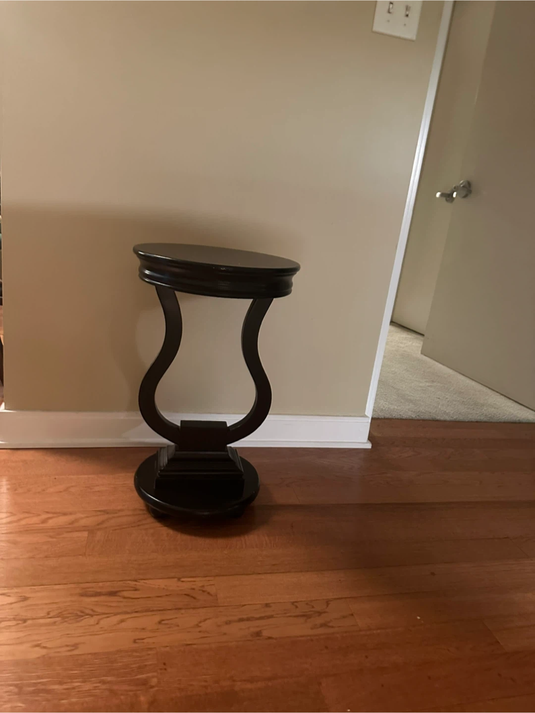 Ebony Accent Table