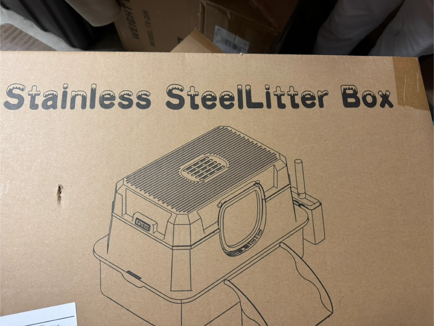 Gleegig Stainless Steel Cat Litter Box - photo 3