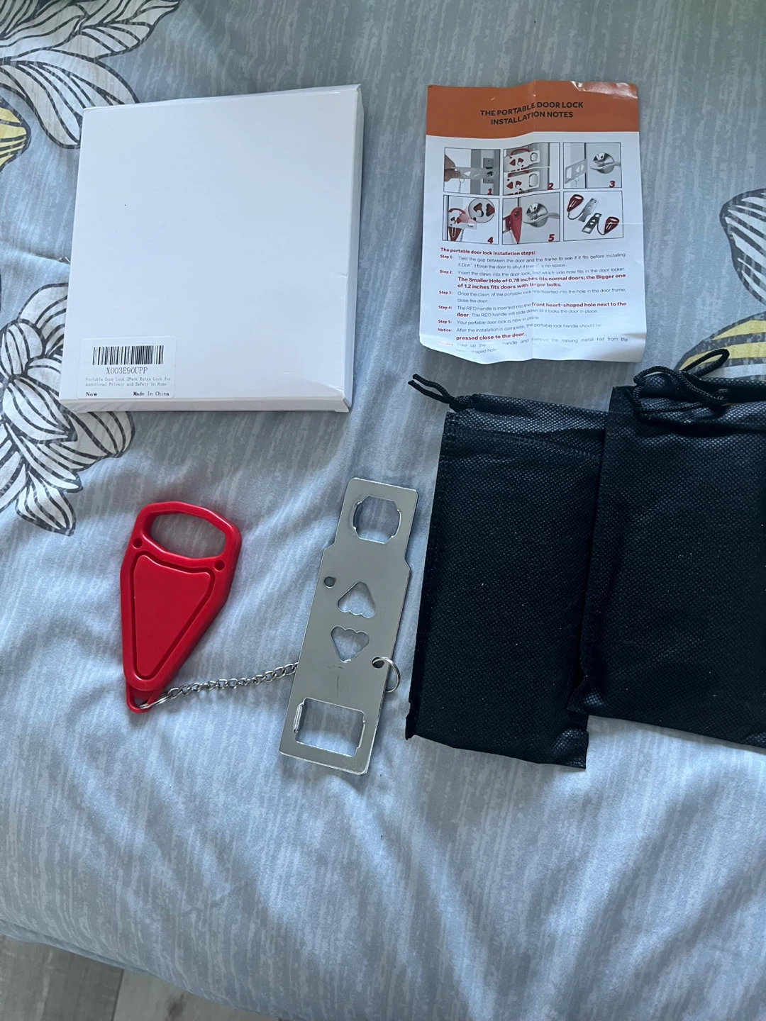 Portable Door Lock 2-Pack - New! - photo 3