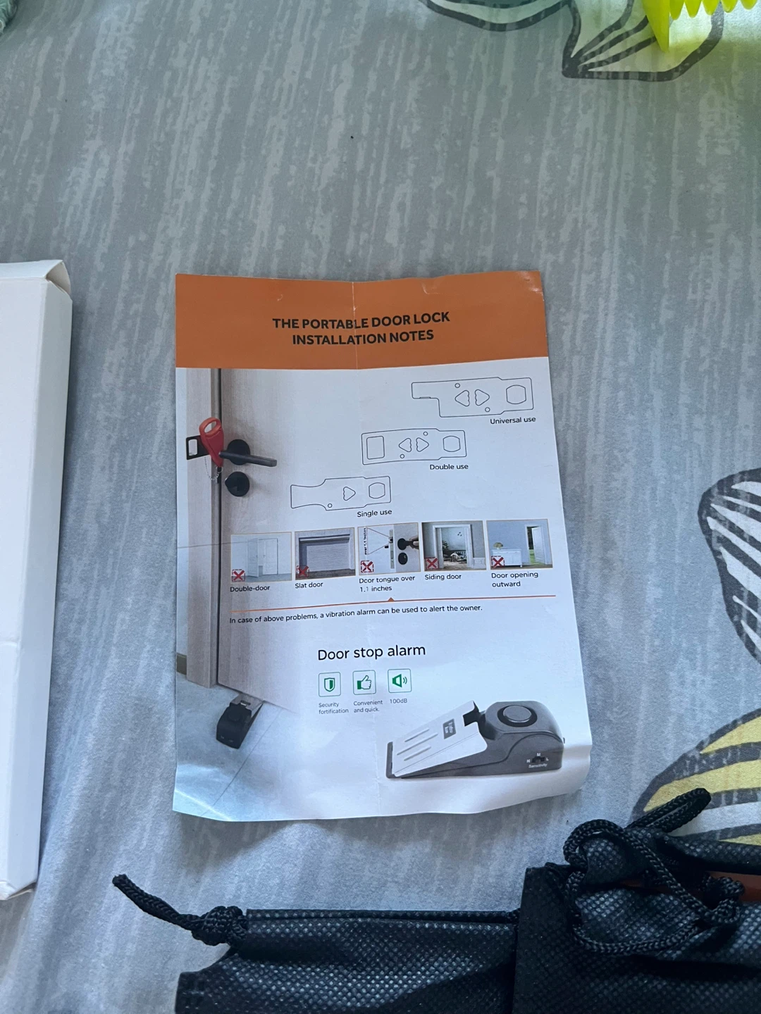 Portable Door Lock 2-Pack - New! - photo 2