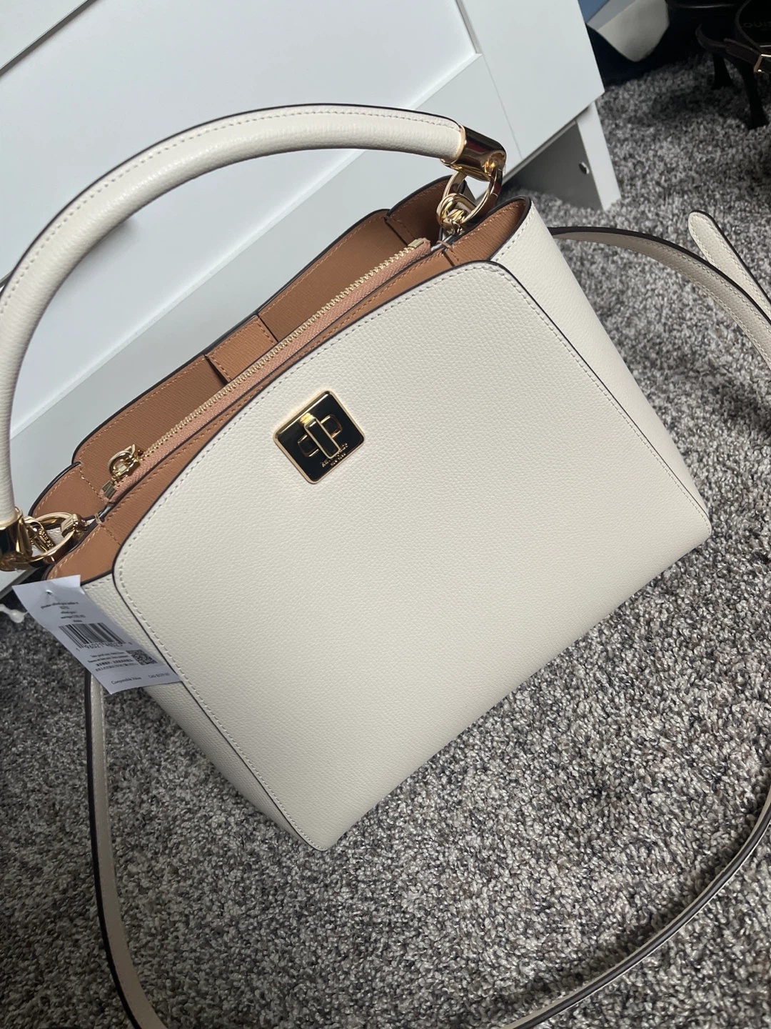 $240Kate Spade Phoebe Refined Grain Leather Satchel