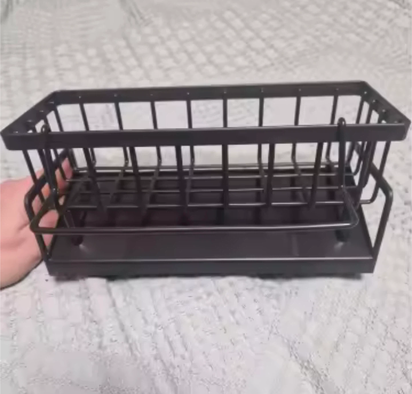 Black Sink Caddy Organizer - photo 2