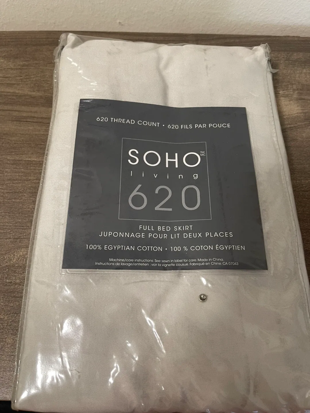 Soho Living 620 Full Bed Skirt - New in Package