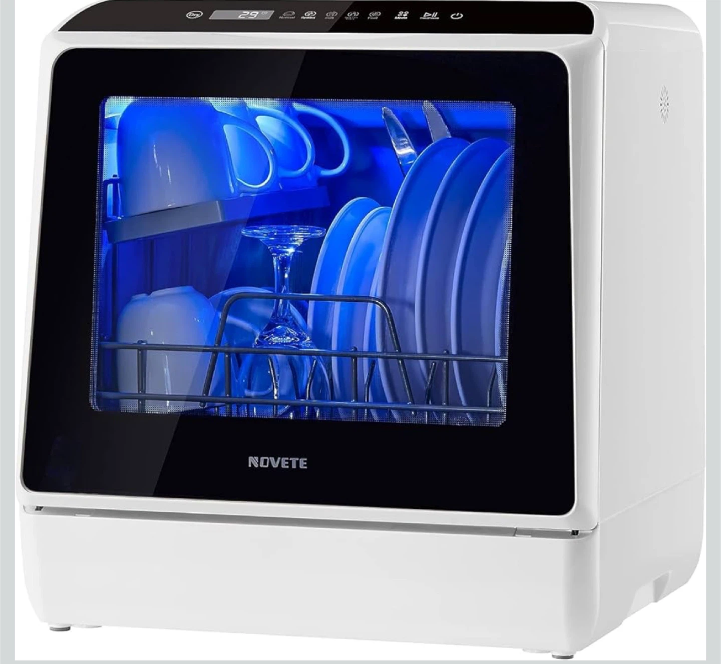 Novete Countertop Dishwasher - Compact & Portable